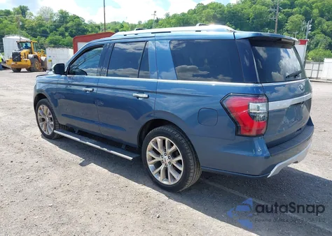 2018 Ford Expedition Platinum z USA, uszkodzony, nr VIN 1FMJU1MT5JEA34616